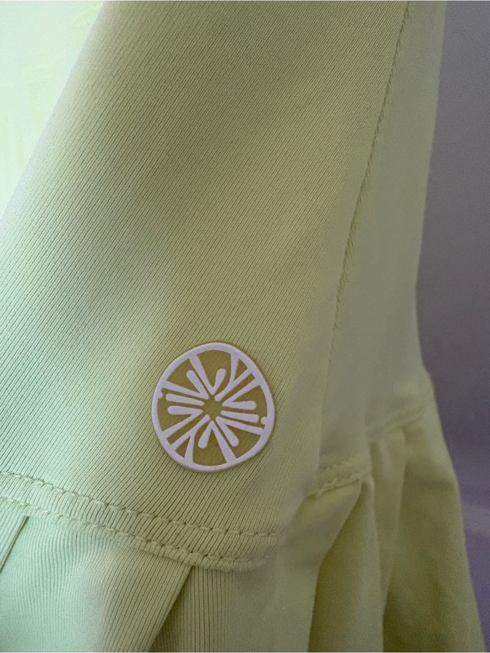 NWOT Never Worn Lilly Pulitzer Neon Yellow Pleated Tennis Skirt - Picture 3 of 4